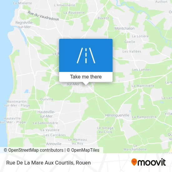 Rue De La Mare Aux Courtils map