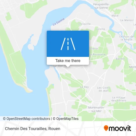 Chemin Des Tourailles map