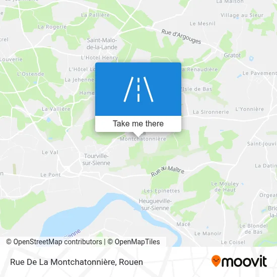 Rue De La Montchatonnière map