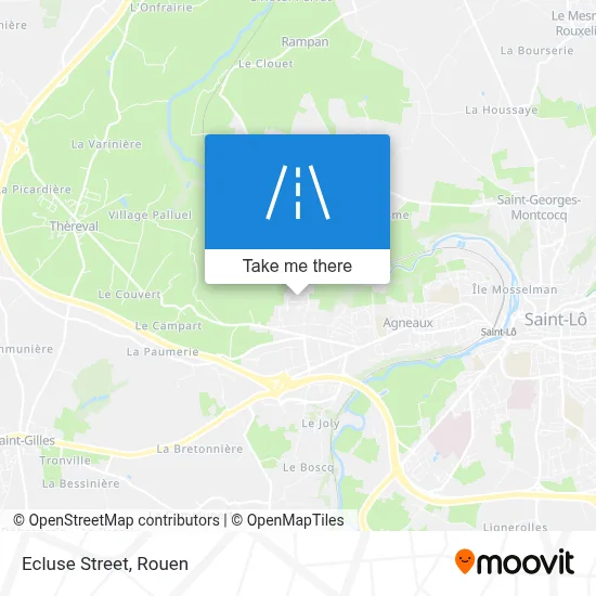 Rue De L'Ecluse map