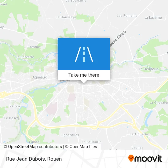 Rue Jean Dubois map