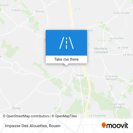 Impasse Des Alouettes map