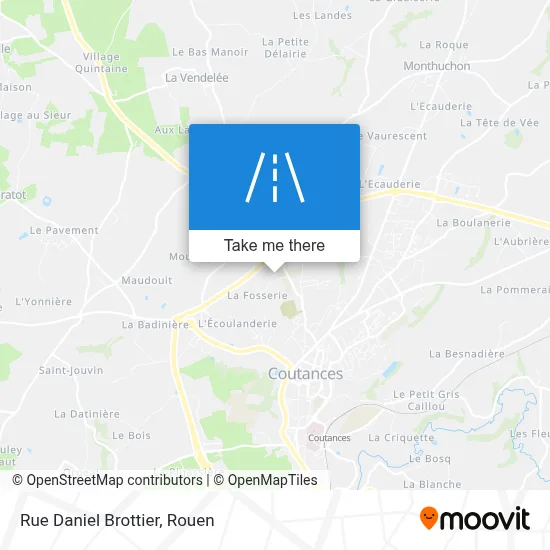 Rue Daniel Brottier map
