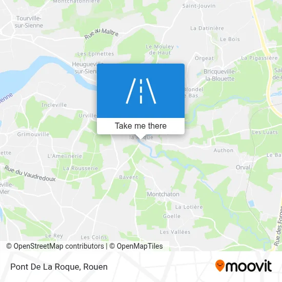 Pont De La Roque map