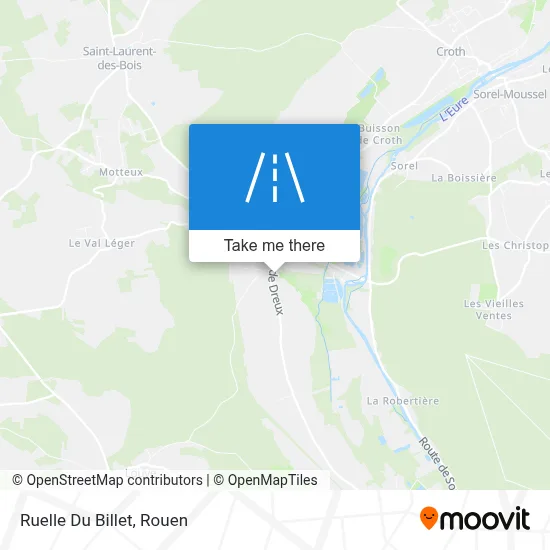 Ruelle Du Billet map