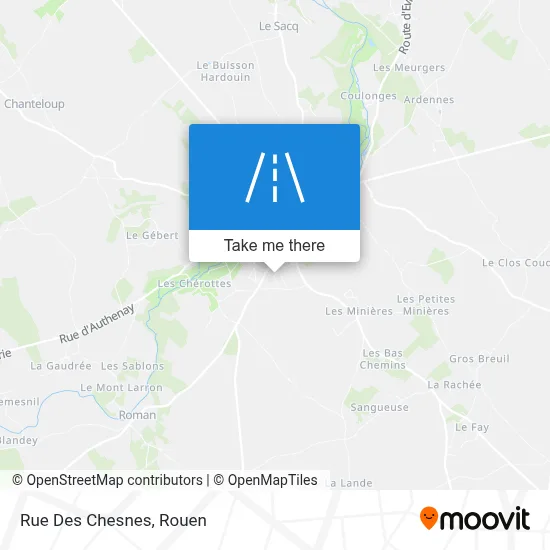 Rue Des Chesnes map