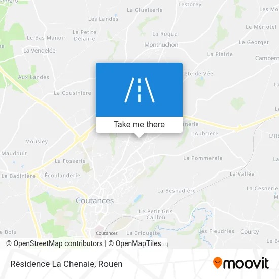 Résidence La Chenaie map