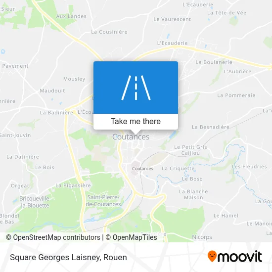 Square Georges Laisney map