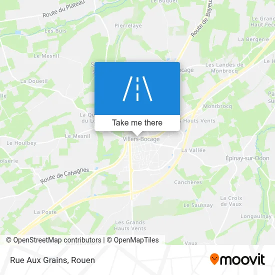 Rue Aux Grains map