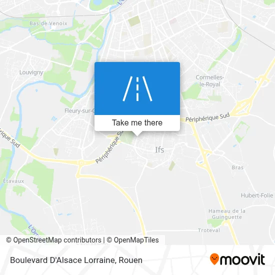 Boulevard D'Alsace Lorraine map