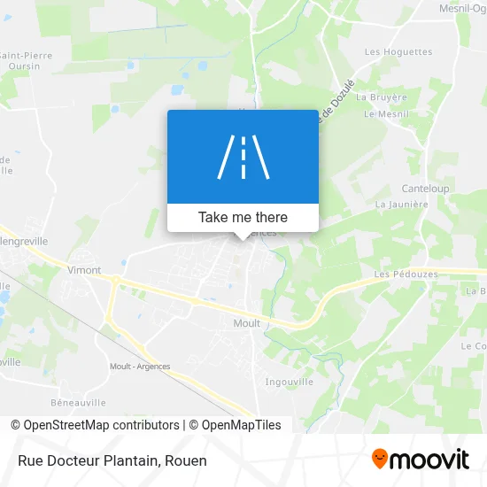 Rue Docteur Plantain map