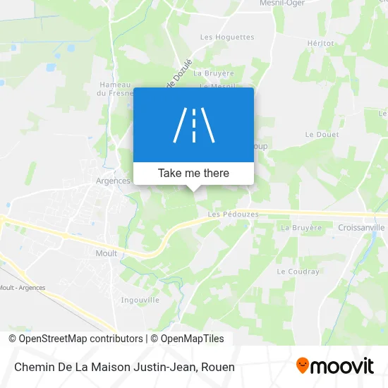 Chemin De La Maison Justin-Jean map