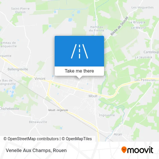 Venelle Aux Champs map