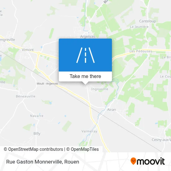 Rue Gaston Monnerville map