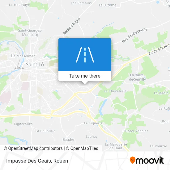 Impasse Des Geais map