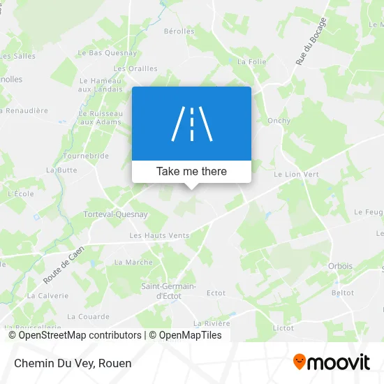 Chemin Du Vey map