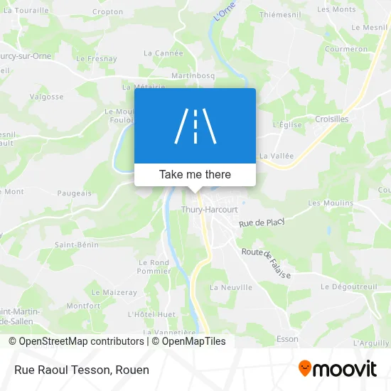 Rue Raoul Tesson map