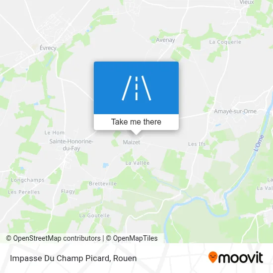 Impasse Du Champ Picard map