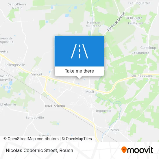 Rue Nicolas Copernic map