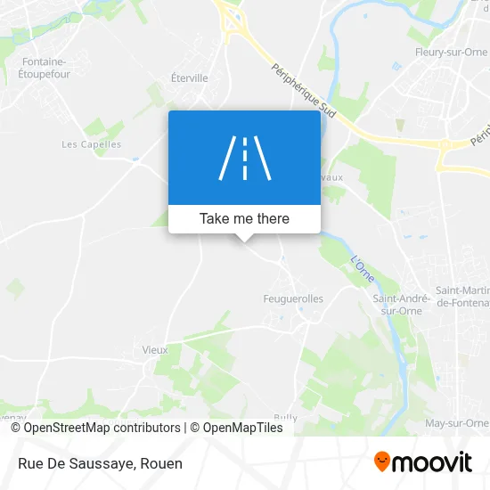 Rue De Saussaye map