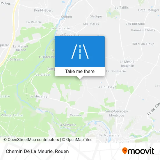 Chemin De La Meurie map