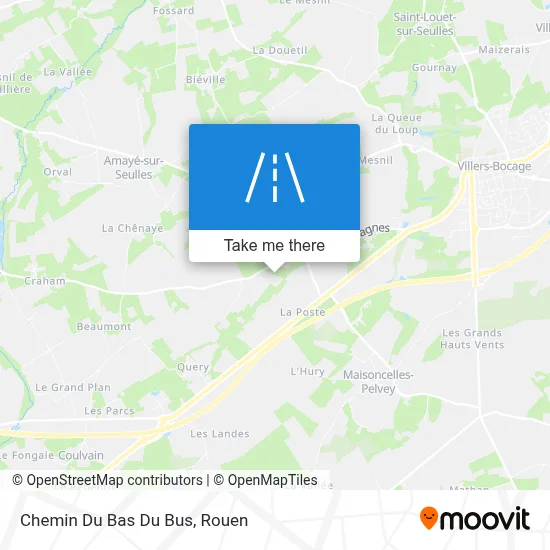 Chemin Du Bas Du Bus map