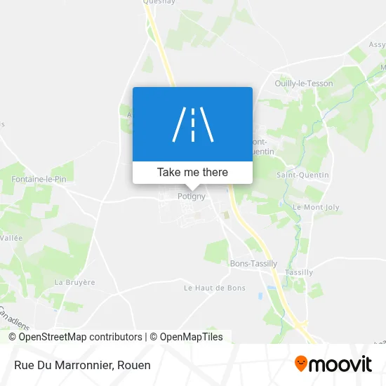 Rue Du Marronnier map