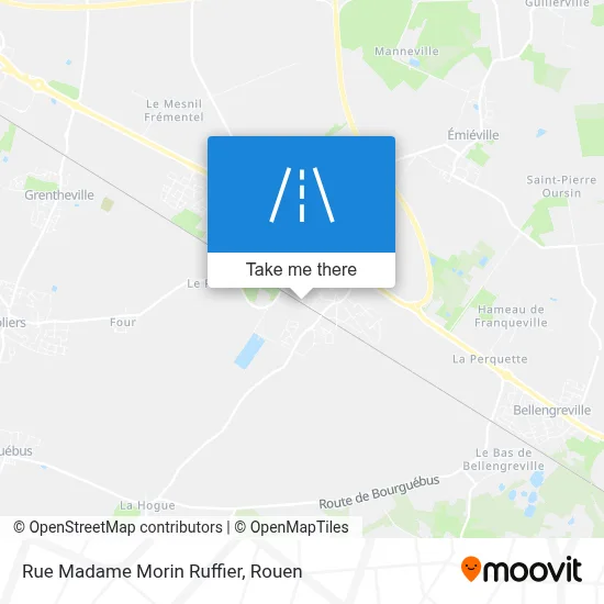 Rue Madame Morin Ruffier map