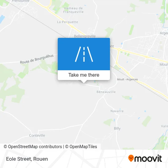Rue Eole map