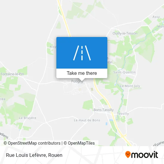 Rue Louis Lefèvre map