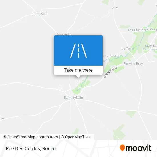 Rue Des Cordes map