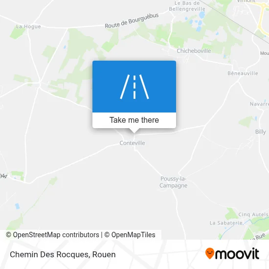 Chemin Des Rocques map