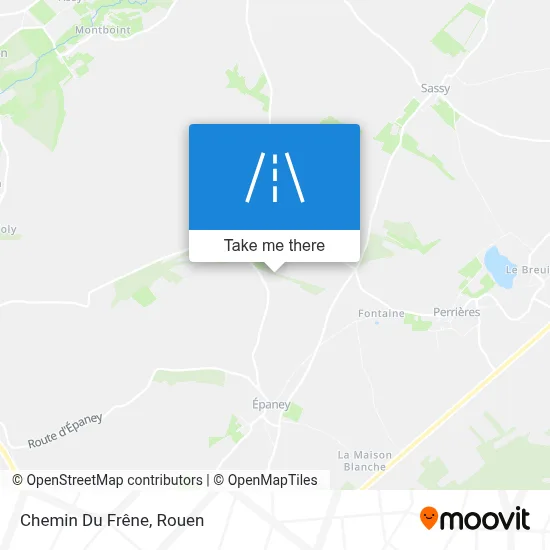 Chemin Du Frêne map