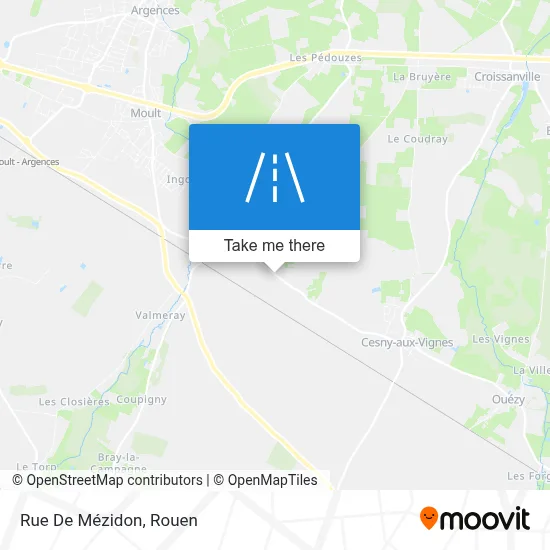 Mapa Rue De Mézidon