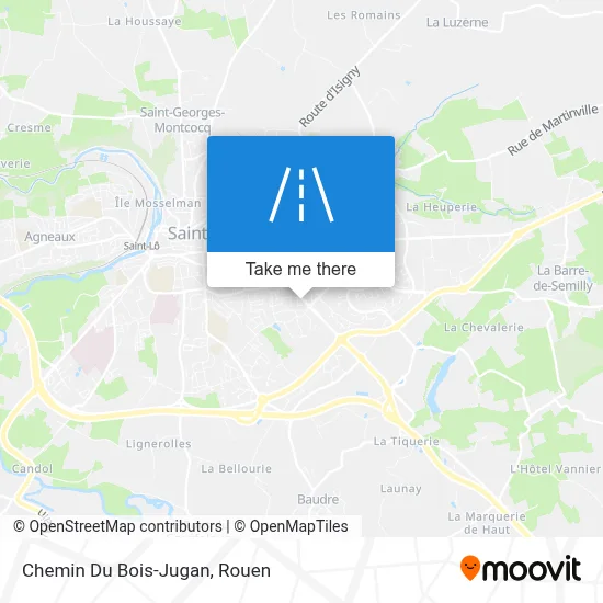 Chemin Du Bois-Jugan map