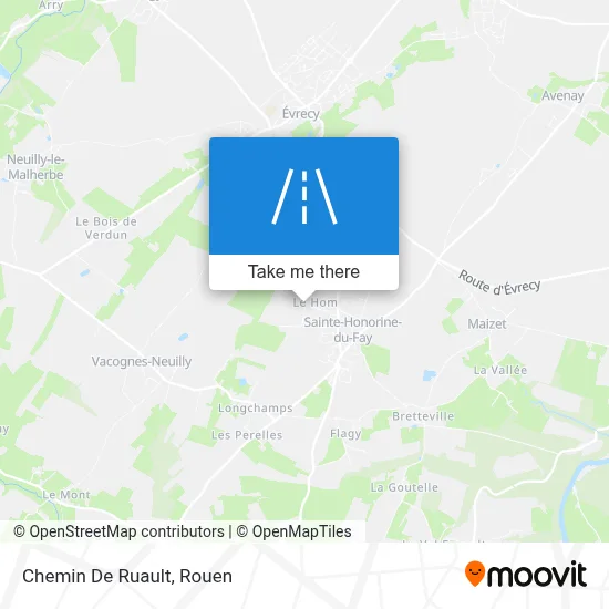 Chemin De Ruault map
