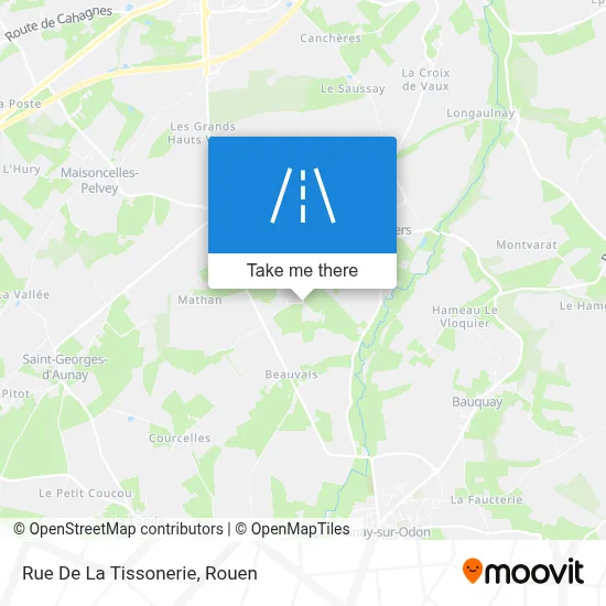 Mapa Rue De La Tissonerie