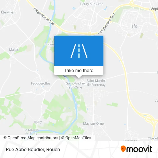 Rue Abbé Boudier map