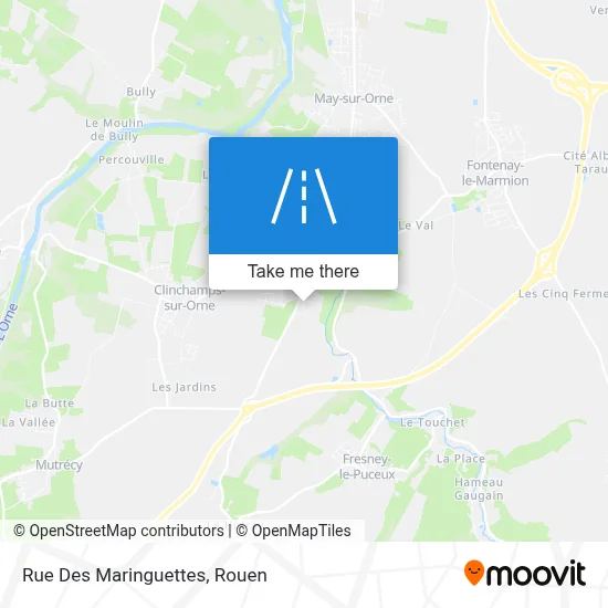 Rue Des Maringuettes map