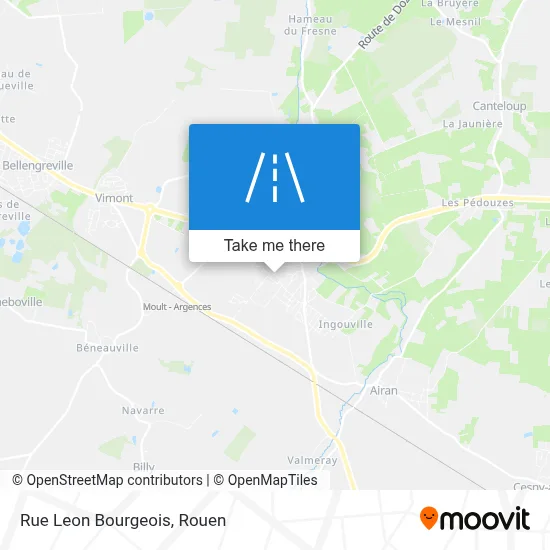 Rue Leon Bourgeois map
