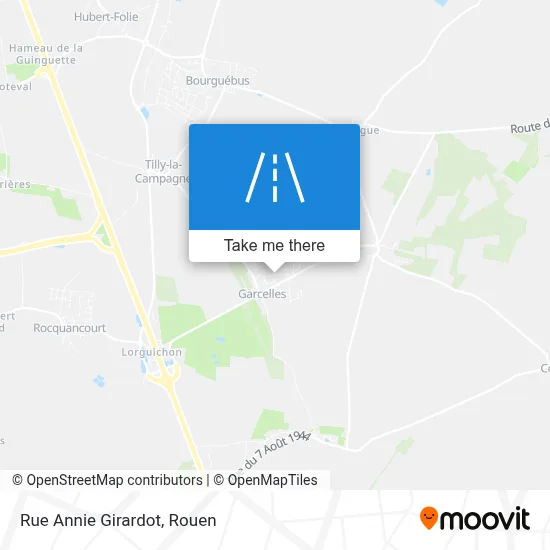Rue Annie Girardot map