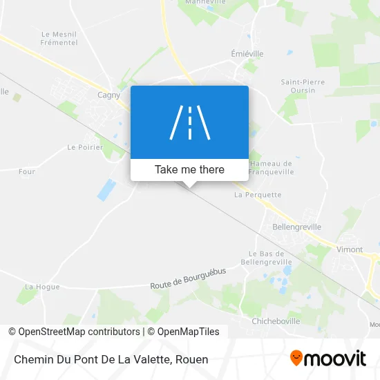 Chemin Du Pont De La Valette map