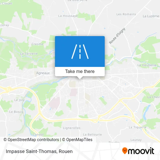 Impasse Saint-Thomas map
