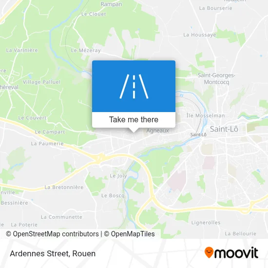 Rue Des Ardennes map