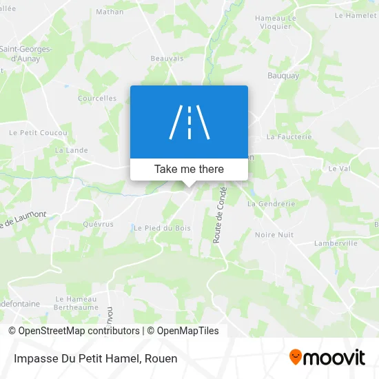 Impasse Du Petit Hamel map