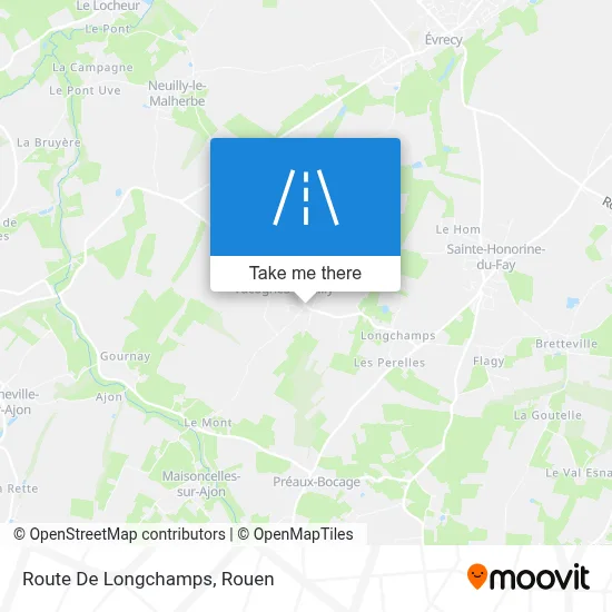 Route De Longchamps map