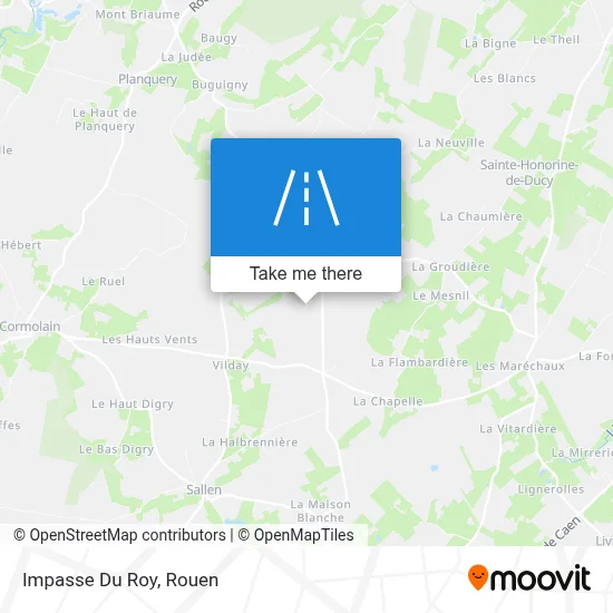 Impasse Du Roy map