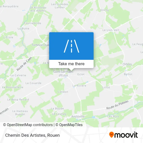 Chemin Des Artistes map