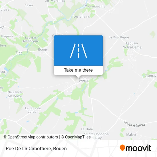 Rue De La Cabottière map