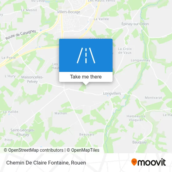 Chemin De Claire Fontaine map